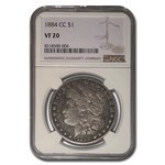 1884-CC Morgan Dollar VF-20 NGC