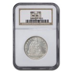 1884 Liberty Seated Half Dollar MS-66 NGC