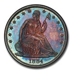 1884 Liberty Seated Half Dollar MS-67+ PCGS