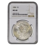 1884 Morgan Dollar MS-68 NGC