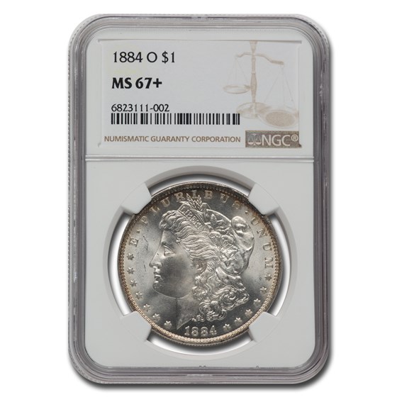 Buy 1884-o Morgan Dollar Ms-67+ | Apmex