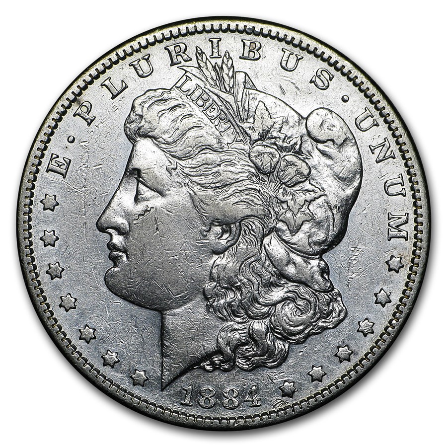 1884-S Morgan Dollar VG/VF