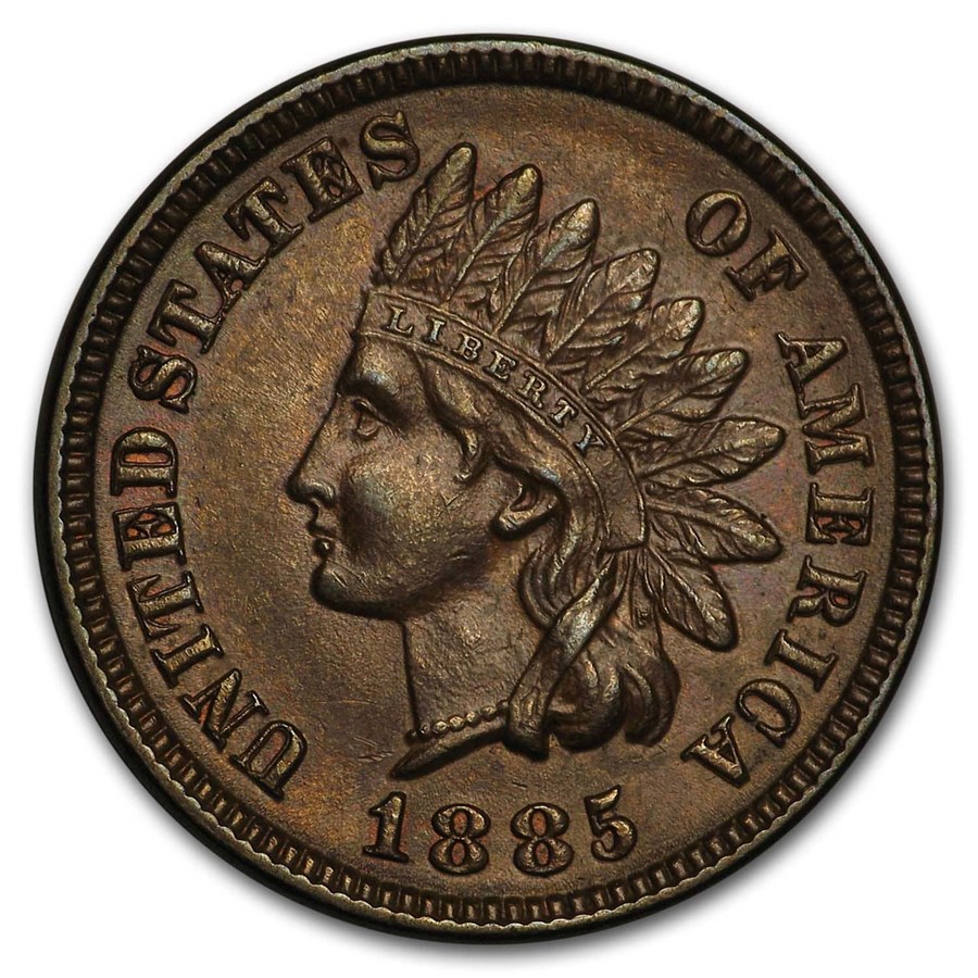 Buy 1885 Indian Head Cent AU | APMEX