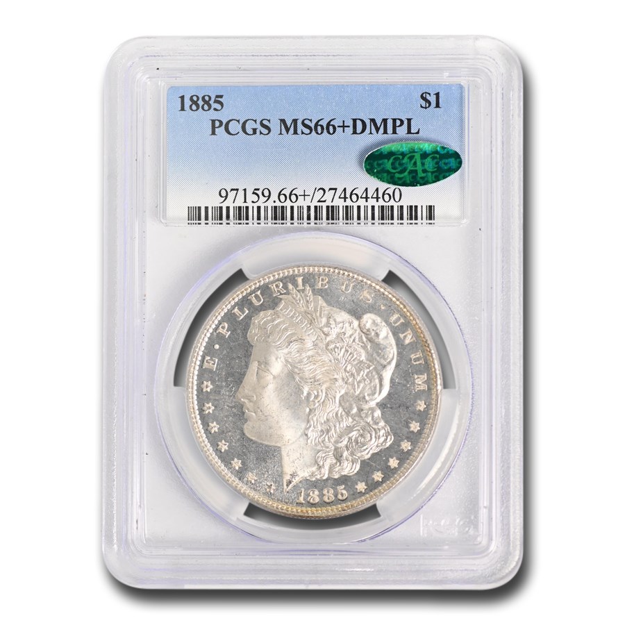 Buy 1885 Morgan Dollar Dmpl Ms 66 Pcgs Cac Apmex