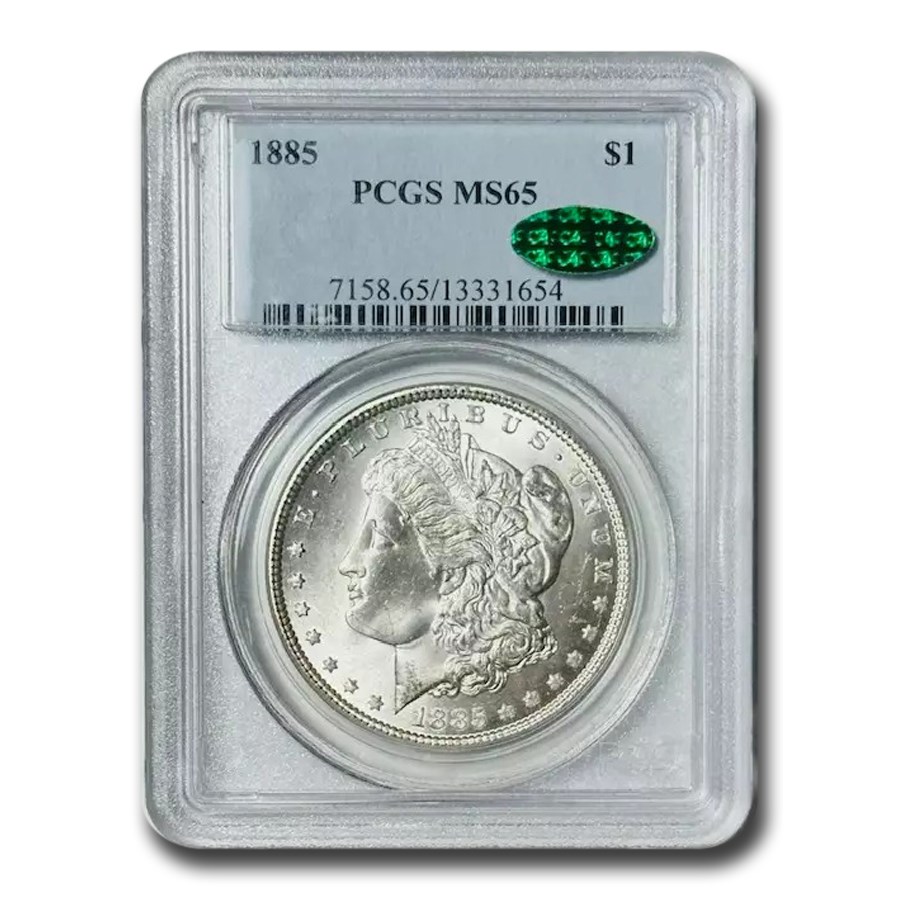 1885 Morgan Dollar MS-65 PCGS CAC