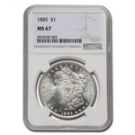 1885 Morgan Dollar MS-67 NGC