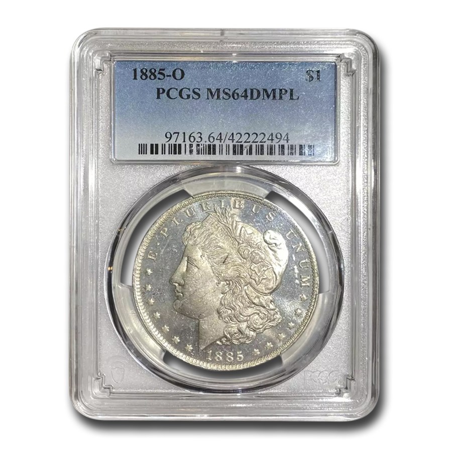 Buy 1885-O Morgan Dollar MS-64 DMPL PCGS | APMEX