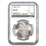 1885-O Morgan Dollar MS-65 NGC (Green Label)