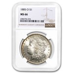 1885-O Morgan Dollar MS-66 NGC