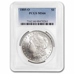 1885-O Morgan Dollar MS-66 PCGS