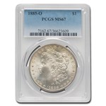 1885-O Morgan Dollar MS-67 PCGS