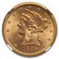 1885-S $5 Liberty Gold Half Eagle MS-67 NGC