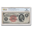 1886 $5.00 Silver Certificate U. S. Grant XF-40 PCGS (Fr#261)