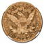 1886 $5 Liberty Gold Half Eagle MS-61 NGC (PL)