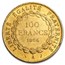 1886-A France Gold 100 Francs Lucky Angel AU