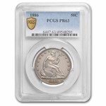 1886 Liberty Seated Half Dollar PR-63 PCGS