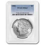 1886 Morgan Dollar MS-63 PCGS