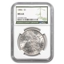 1886 Morgan Dollar MS-64 NGC (Green Label)