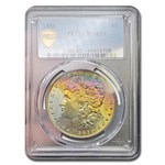 1886 Morgan Dollar MS-65+ PCGS (Beautiful Toning)