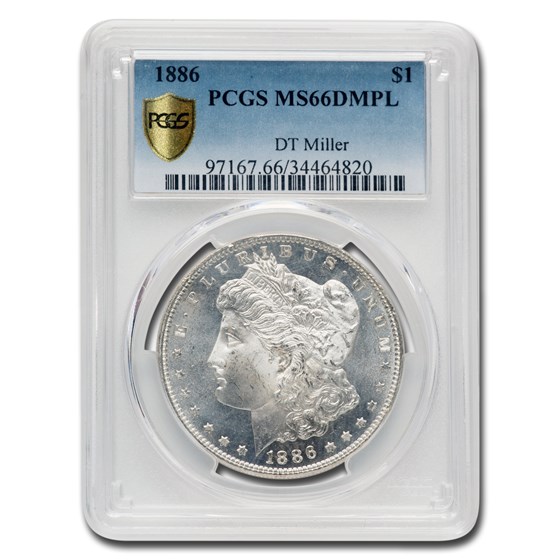 Buy 1886 Morgan Dollar MS-66 DMPL PCGS | APMEX