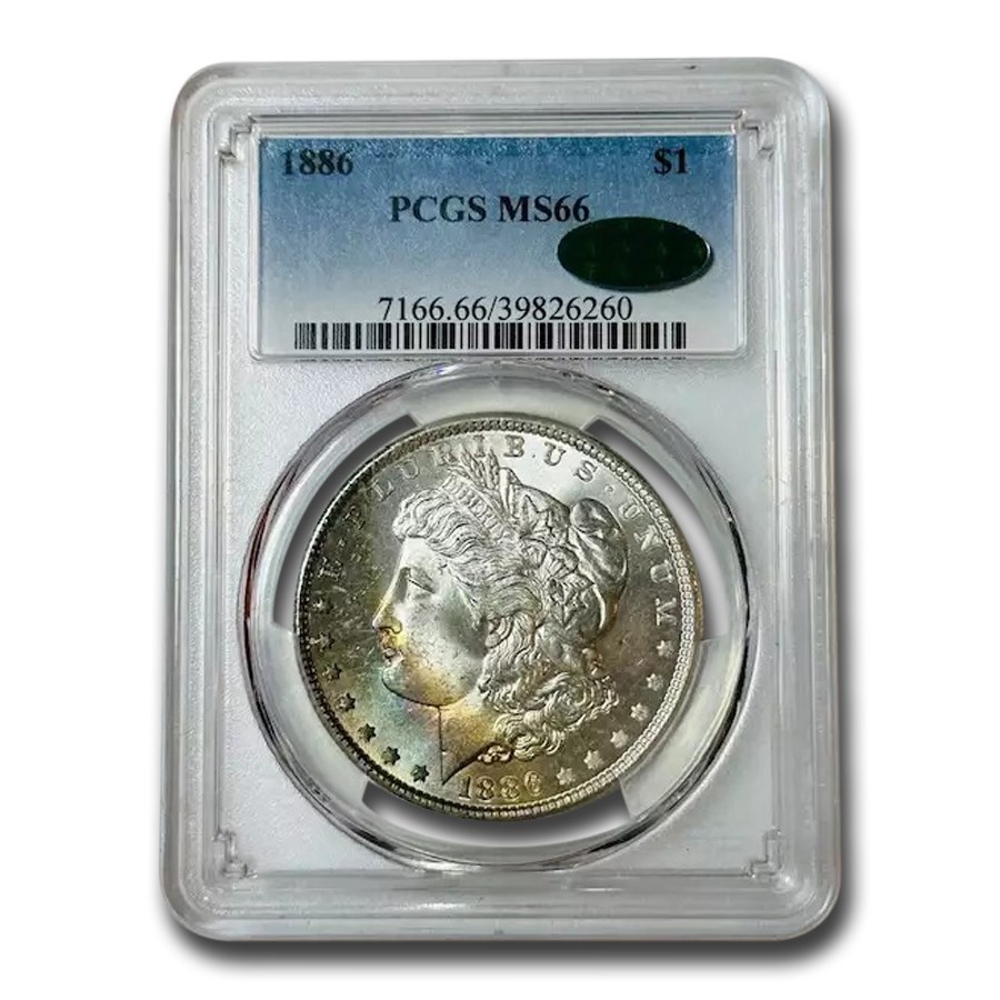 1886 Morgan Dollar MS-66 PCGS CAC