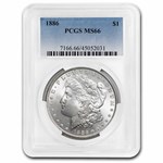 1886 Morgan Dollar MS-66 PCGS