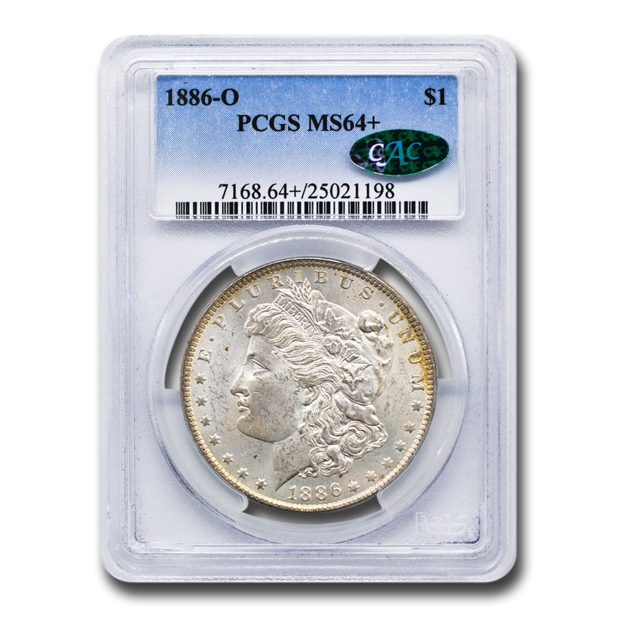 1886-O Morgan Dollar MS-64+ PCGS CAC