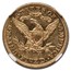 1887 $5 Liberty Gold Half Eagle PF-55 NGC
