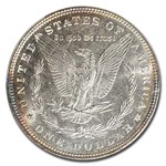 1887/6 Morgan Dollar MS-64 PCGS