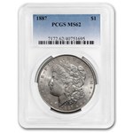 1887 Morgan Dollar MS-62 PCGS