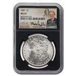 1887 Morgan Dollar MS-67 NGC (Castle)