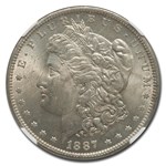 1887-O Morgan Dollar MS-63 NGC