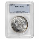 1887-O Morgan Dollar MS-63 PCGS