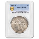 1887-S Morgan Dollar AU-58 PCGS