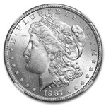 1887-S Morgan Dollar MS-62 NGC