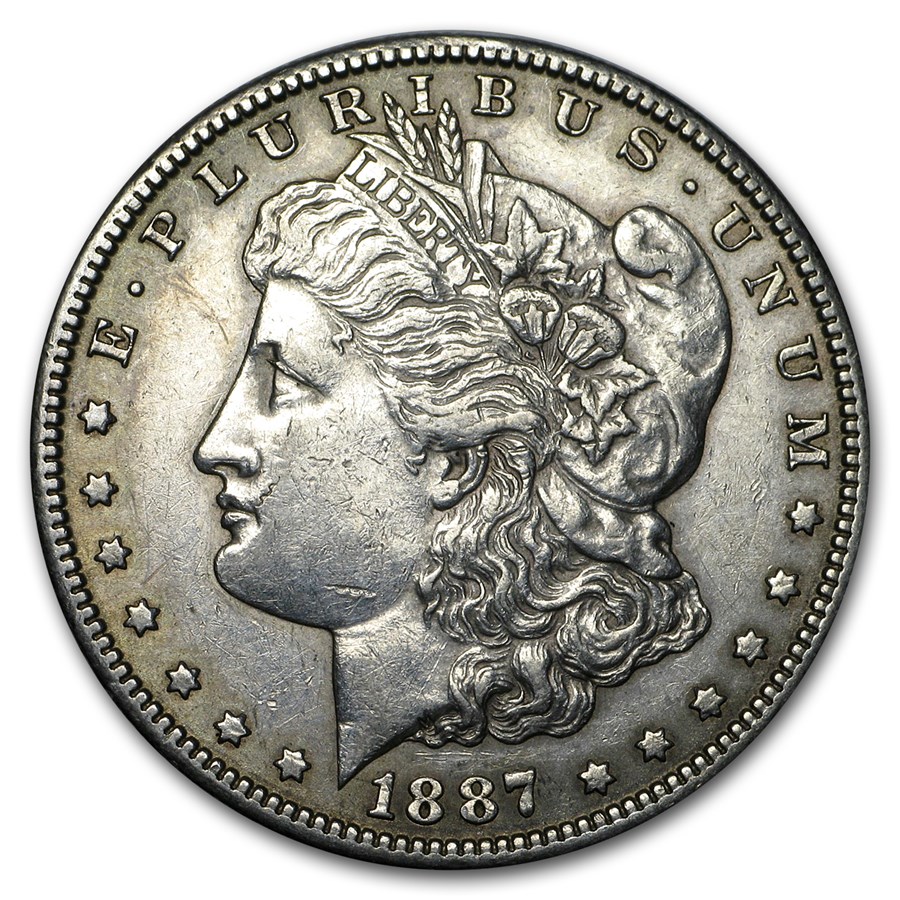 1887-S Morgan Dollar XF