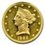 1888 $10 Liberty Gold Eagle PR-62 Cameo PCGS