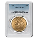 1888 $20 Liberty Gold Double Eagle MS-62 PCGS