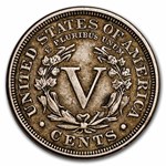 1888 Liberty Head V Nickel XF