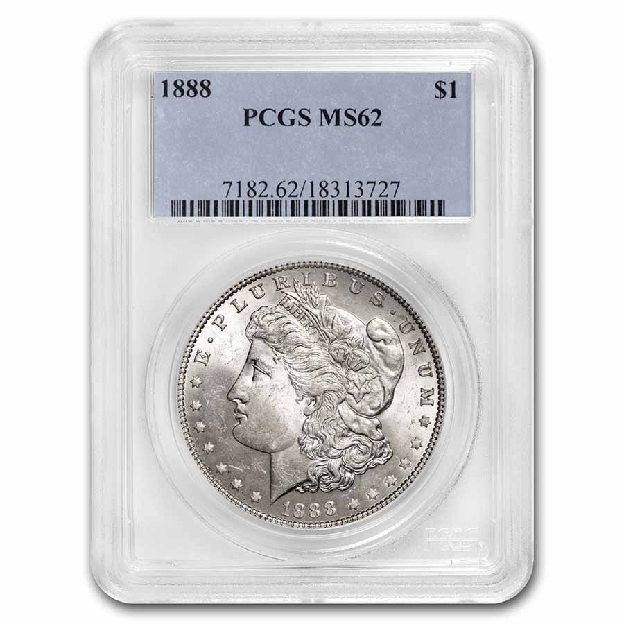 1888 Morgan Dollar MS-62 PCGS