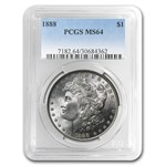 1888 Morgan Dollar MS-64 PCGS