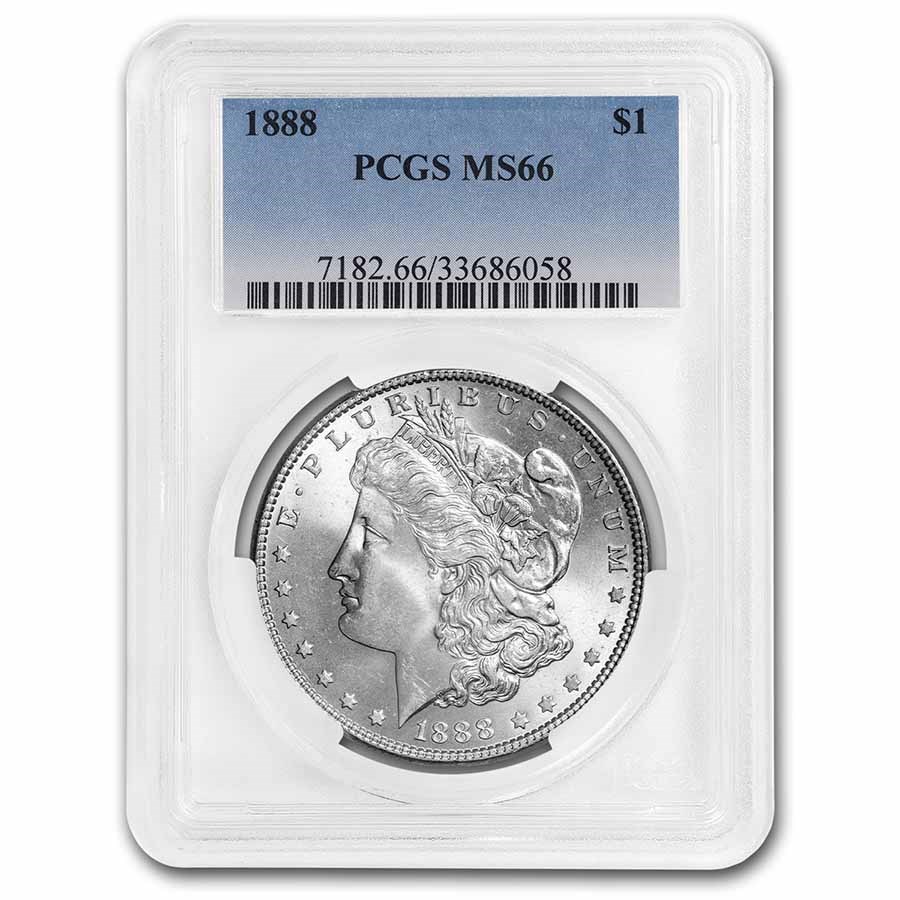 1888 Morgan Dollar MS-66 PCGS