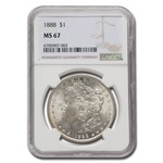 1888 Morgan Dollar MS-67 NGC