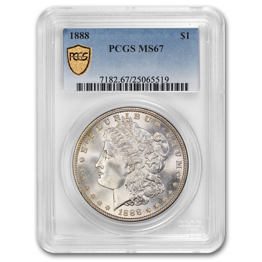 Buy 1888 Morgan Dollar MS-67 PCGS | APMEX