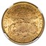 1888-S $20 Liberty Gold Double Eagle MS-61 NGC