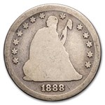 1888-S Liberty Seated Quarter AG