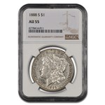 1888-S Morgan Dollar AU-55 NGC