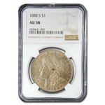 1888-S Morgan Dollar AU-58 NGC