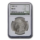 1888-S Morgan Dollar MS-63 NGC (Green Label)