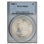 1888-S Morgan Dollar MS-63 PCGS